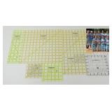 New Omnigrid Gridded Clear Plastic Mats & Others