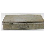 Vintage Metal Box with Various Tools - Asbestos