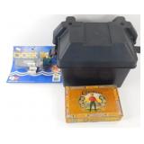 * New Marine Battery Box, Boat Light,