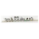 3/8" Universal Joints, Sockets, w/ Rail