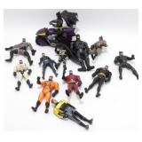 12 Vintage Batman Action Figures