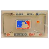 NOS MN Twins License Plate Frame