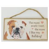 Bulldog Sign