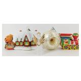 * Vintage Glass Christmas Ornament