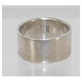 Vintage Sterling Silver Ring/Band - Size 9.5