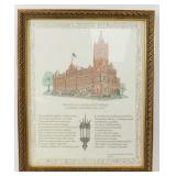 Old La Crosse Post Office Commemorative Picture