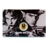 Bonnie & Clyde 1/1000 Troy Ounce .9999 Fine Gold