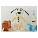 3 Vintage Banks - Clown & 2 Dogs