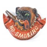 * Repaired Vintage No Smoking Sign