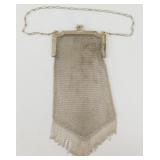 Vintage Whiting & Davis Mesh Bags Silver Purse