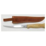 Vintage K-Bar Pro Fisherman Filet Knife & Sheath
