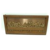 * Vintage Coppercraft 3-D Plaque - 20" x 10"