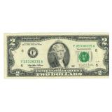 1995 U.S. $2 Federal Reserve Note