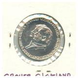 Grover Cleveland Commemorative Silver Proof Coin
