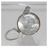 1964 JFK 90% Silver Half Dollar Keychain