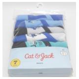 New 7 Pack of Cat & Jack 4T Boys Briefs