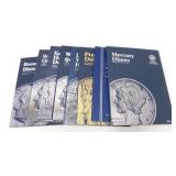 8 Very Nice Whitman Coin Folders