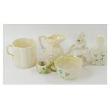 ** 6 Pieces of Irish Belleek