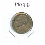 1942-D Jefferson Nickel