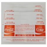 Vintage Coca-Cola Labels from Guam