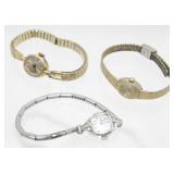 Group of 3 Vintage Ladies Watches