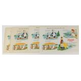 4 Vintage Hammï¿½s Beer Paper Placemats - Singing