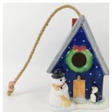 * Christmas Bird House