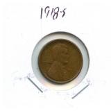 1918-S Lincoln Wheat Cent