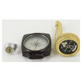 3 Different Compasses (1 Showay Brand) - All Work