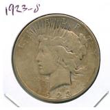1923-S Peace Silver Dollar