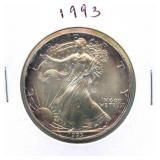 1993 U.S. Silver Eagle ASE - 1 oz Fine Silver