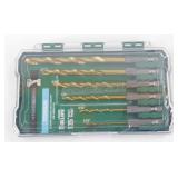 New in Package 6-Piece Titanium Drill Bit Set