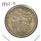 1902-O Morgan Silver Dollar