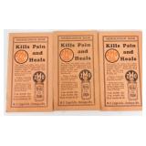 3 Z-M-O Prim Kiser Ledgers - 1929