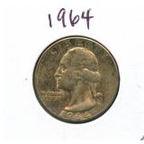 1964 Washington Silver Quarter