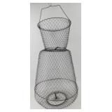 * Metal Fish Basket