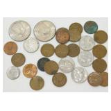 Old Coin Lot featuring 1884 & 1890 Indian Heads &