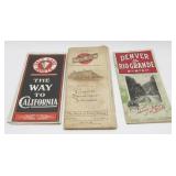 1911 Denver & Rio Grande Railroad Schedule, 1913