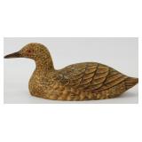 Local Hand-Carved Loon by Howard Von Ruden
