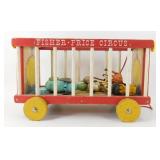 * Fisher-Price Wooden Circus Wagon