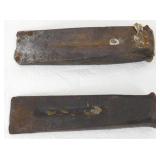 2 Antique Splitting Wedges