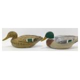* 2 Vintage Duck Hunting Decoys