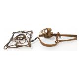 2 Vintage Small Animal Traps
