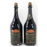 * 2 Full Bottles of Budweiser 125th Anniversary