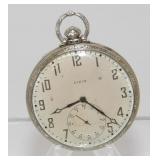 Elgin 14k Gold Pocket Watch Lord Elgin Model 4,