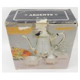 * Vintage Argente Coffee Set in Original Box