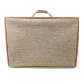 Vintage Hartmann Tweed Luggage - Leather Handle