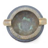 Old Firestone Truck Tires Brass Ashtray -