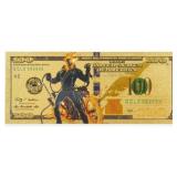 Marvel Gold Foil Note - Ghost Rider