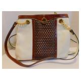 Brown & White Purse